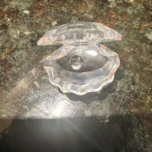Swarovski Crystal Clam Shell Accent Piece L New